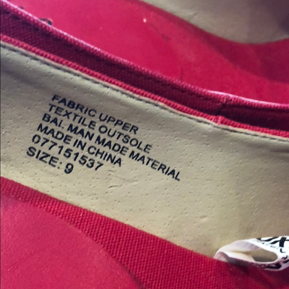 Red Rope Wedges - Picture 6 of 6